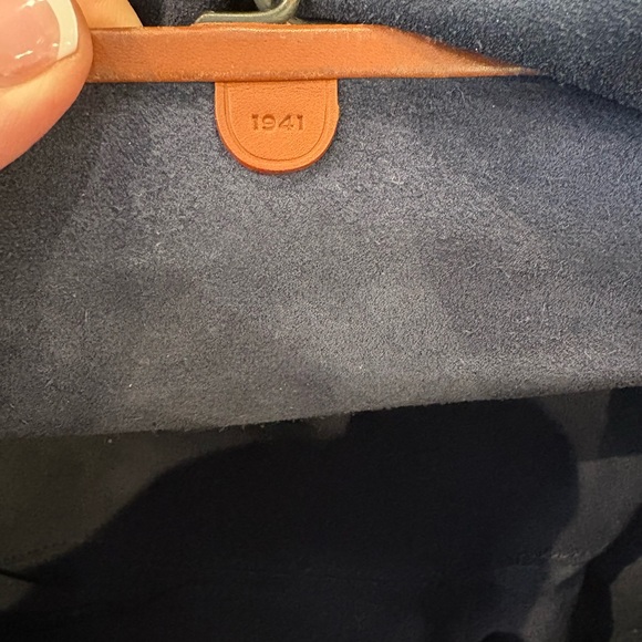 Coach rogue 1941 exotic butterscotch tan purse handbag satchel leather fair - Picture 14 of 15